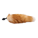 Fox Tail Plug, Light Brown 17"