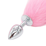 3" HOLLOW SILICONE PLUG DILATOR Tail Butt Plug