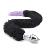 Realistic Vibrating Dildo Penis Silicone Tail Butt Plug