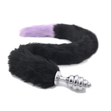 Realistic Vibrating Dildo Penis Silicone Tail Butt Plug