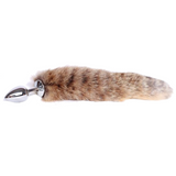 RACCOON TAIL WITH 4 COLORS PYREX PLUG Tail Butt Plug