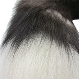 BROWN FOX TAIL METAL PLUG Tail Butt Plug