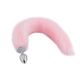 Fox Tail Plug, Pink 18"