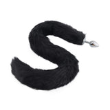 Fox Tail Plug, Black 32"