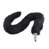 Fox Tail Plug, Black 32"