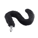 Fox Tail Plug, Black 32"