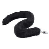 Fox Tail Plug, Black 32"