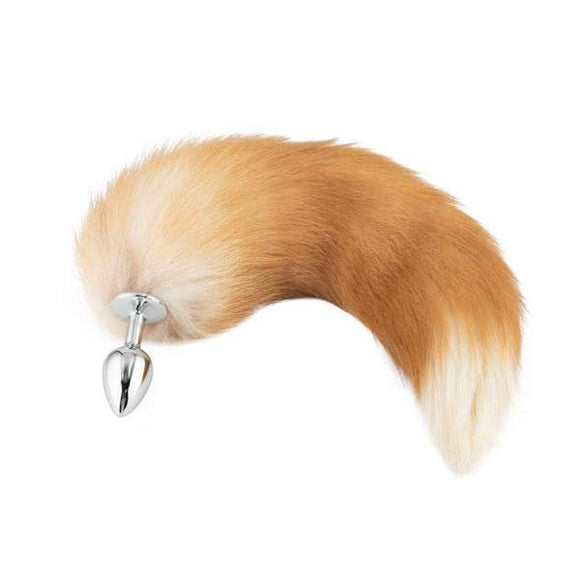 Fox Tail Plug, Light Brown 17