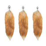 Fox Tail Plug, Light Brown 17"