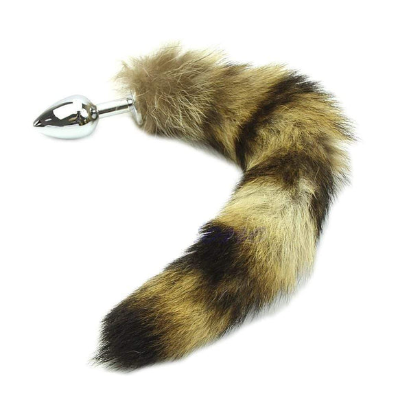 BROWN CAT TAIL TPE PLUG Tail Butt Plug