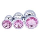 Jeweled Princess Plug 3 Piece Set