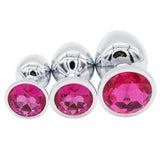 Jeweled Princess Plug 3 Piece Set