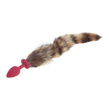 BROWN FOX TAIL TPE PLUG Tail Butt Plug