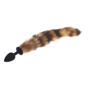 BROWN FOX TAIL TPE PLUG Tail Butt Plug