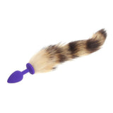 BROWN FOX TAIL TPE PLUG Tail Butt Plug