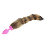 BROWN FOX TAIL TPE PLUG Tail Butt Plug