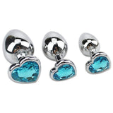 Jeweled Princess Plug 3pc Set